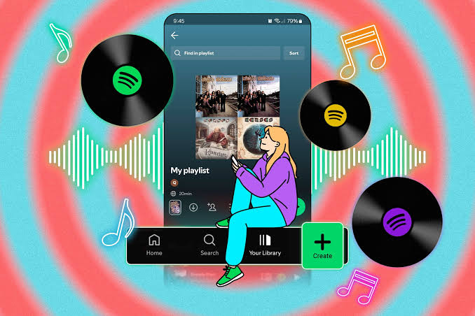 Spotify Premium APK 31 create