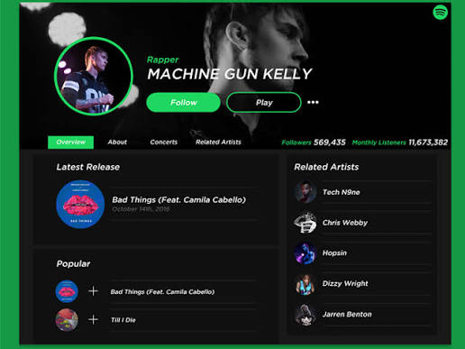 Spotify Premium APK 50 follow