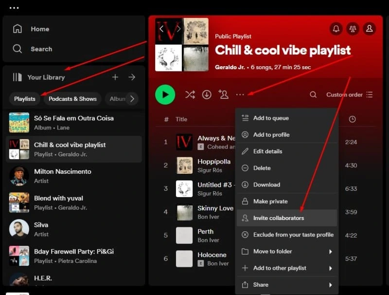 Spotify Premium APK 24 spotify collaborations