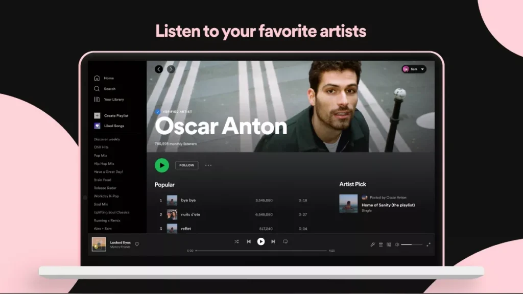 Spotify for PC 5 spotifyproapk23