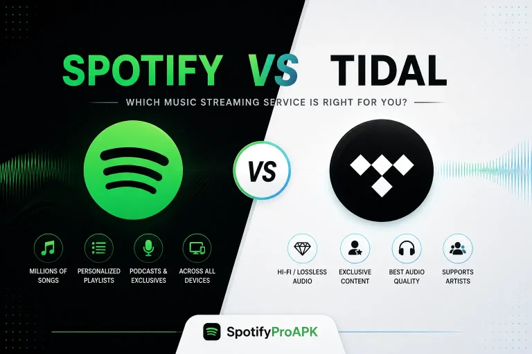 Spotify vs TIDAL: Which Music Streaming Service Is Better in 2026? 1 Spotify vs Tidal