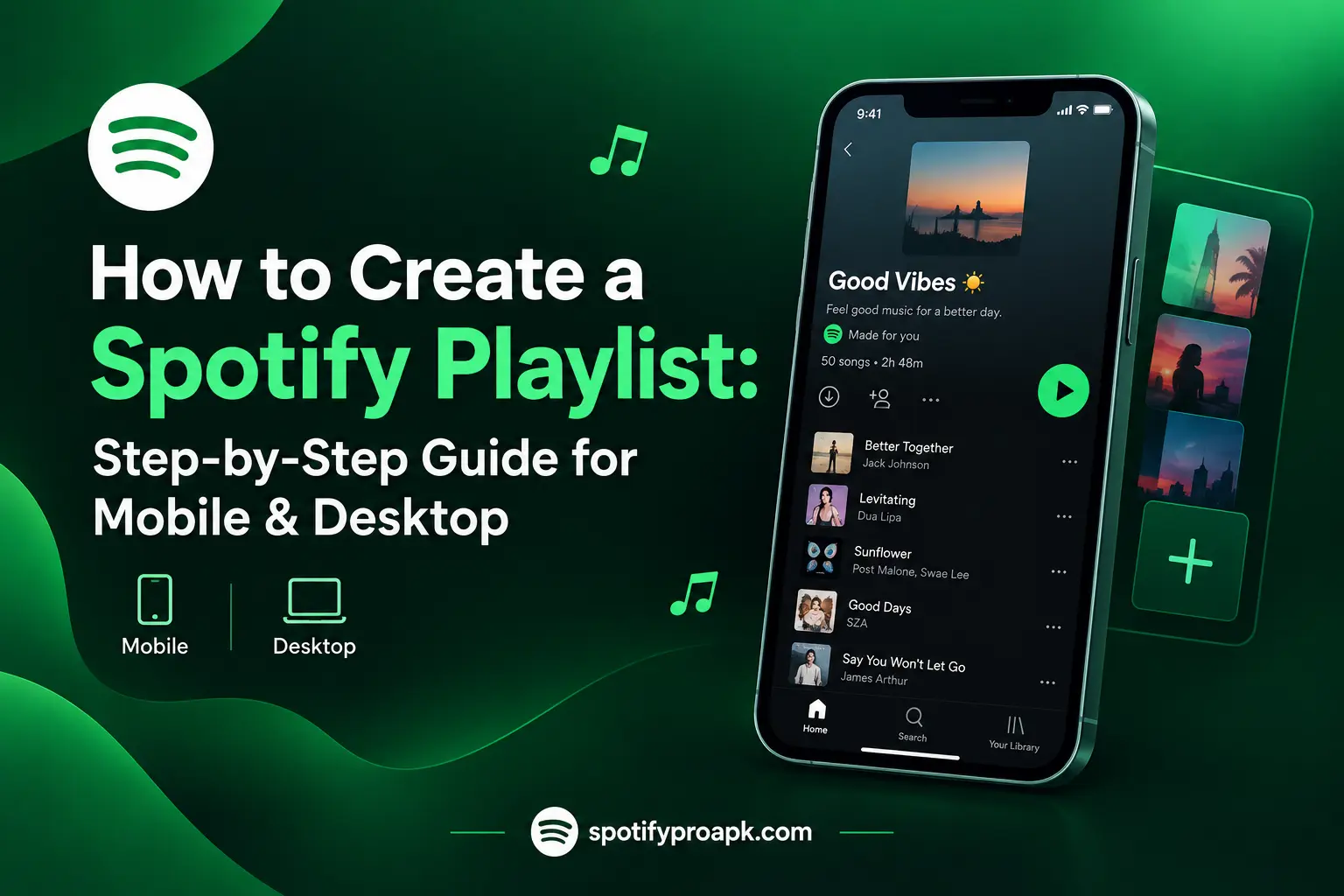 How to Create a Spotify Playlist for Android and iOS in 2026 1 spotify playlist